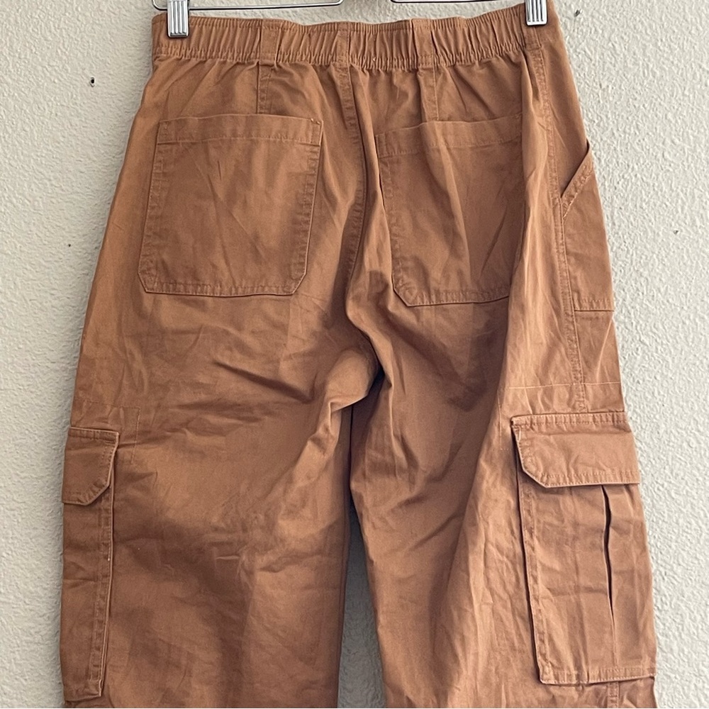 Abercrombie And Fitch Relaxed Fit High Waisted Cargo Pants 100% Cotton Sz 26/2 - Picture 8 of 13